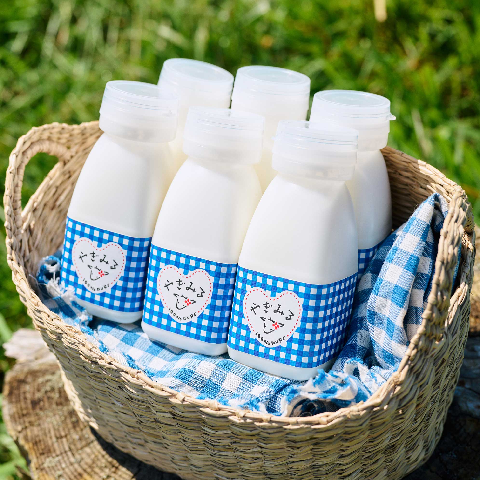やぎミルク 大小2本セット 岩手県産 グラスフェッド無添加100